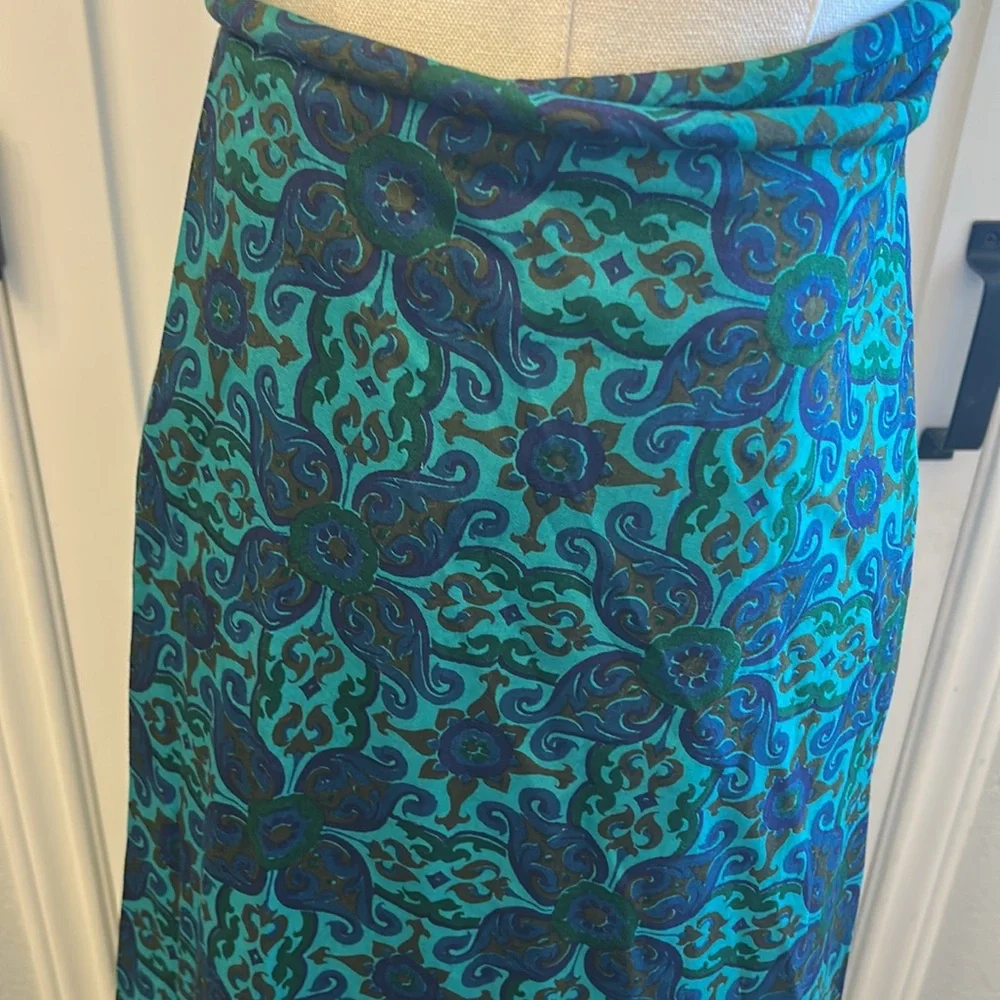 Thailand Wrapped Maxi Skirt - Picture 2 of 8